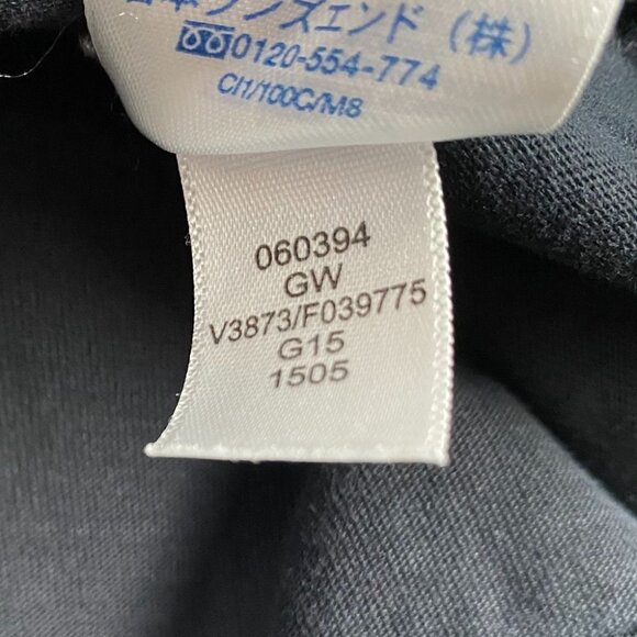 Lands End Men's T-Shirt XXL Super-T Long Sleeve Crewneck Black 100% Cotton Gorpc - Picture 5 of 6